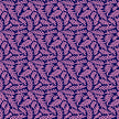 Vibrant Blooms - Navy Fern