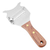 Adjustable Chocolate Shaver – Stainless Steel Truffle & Cheese Slicer with Wooden Handle