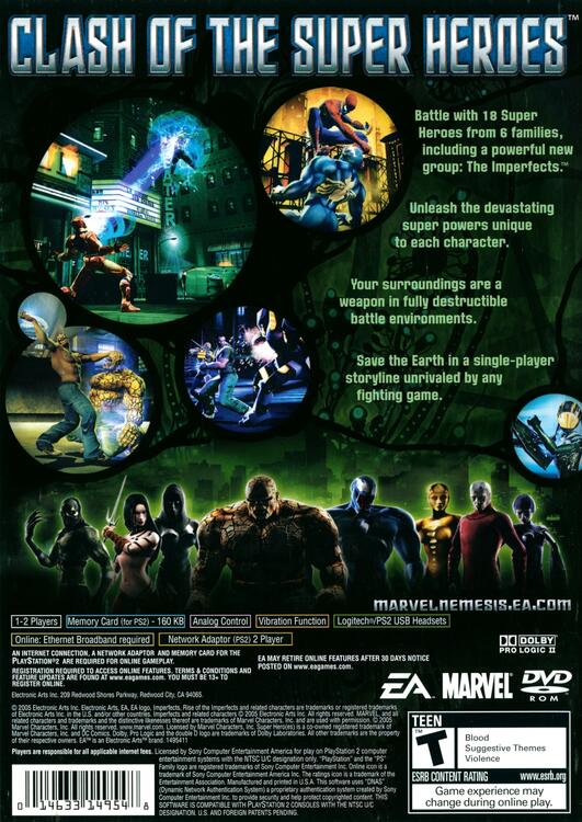 Marvel Nemesis: Rise of the Imperfects [Greatest Hits] (usagé)