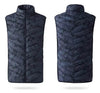 LoClimb Men's Camouflage USB Heated Vest Sleeveless Jacket for Hiking Skiing