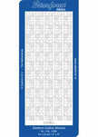 Deco Stickers - Corners Playing Card Shapes