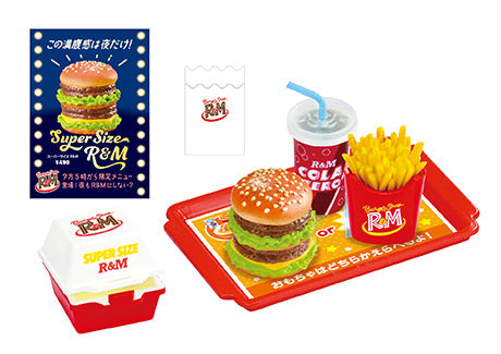 Burger Shop R&M (1 Random Box) (Re-Ment Blind Box)