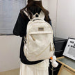 Large Capacity College Junior High School Backpack School Bag
