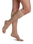 Sigvaris Women's Sheer Fashion Calf Open-Toe 15-20mmHg