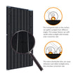 120/240W Flexible Solar Panel kit Photovoltaic Module Solar Power Charger 12v