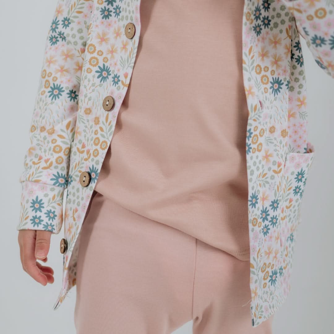 Youth Bamboo Cardigan | Berry
