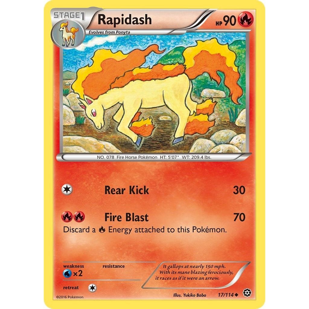 Rapidash (17/114) (STS)