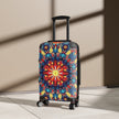 Hardside Suitcase — Vibrant Kaleidoscope Travel Carry-On