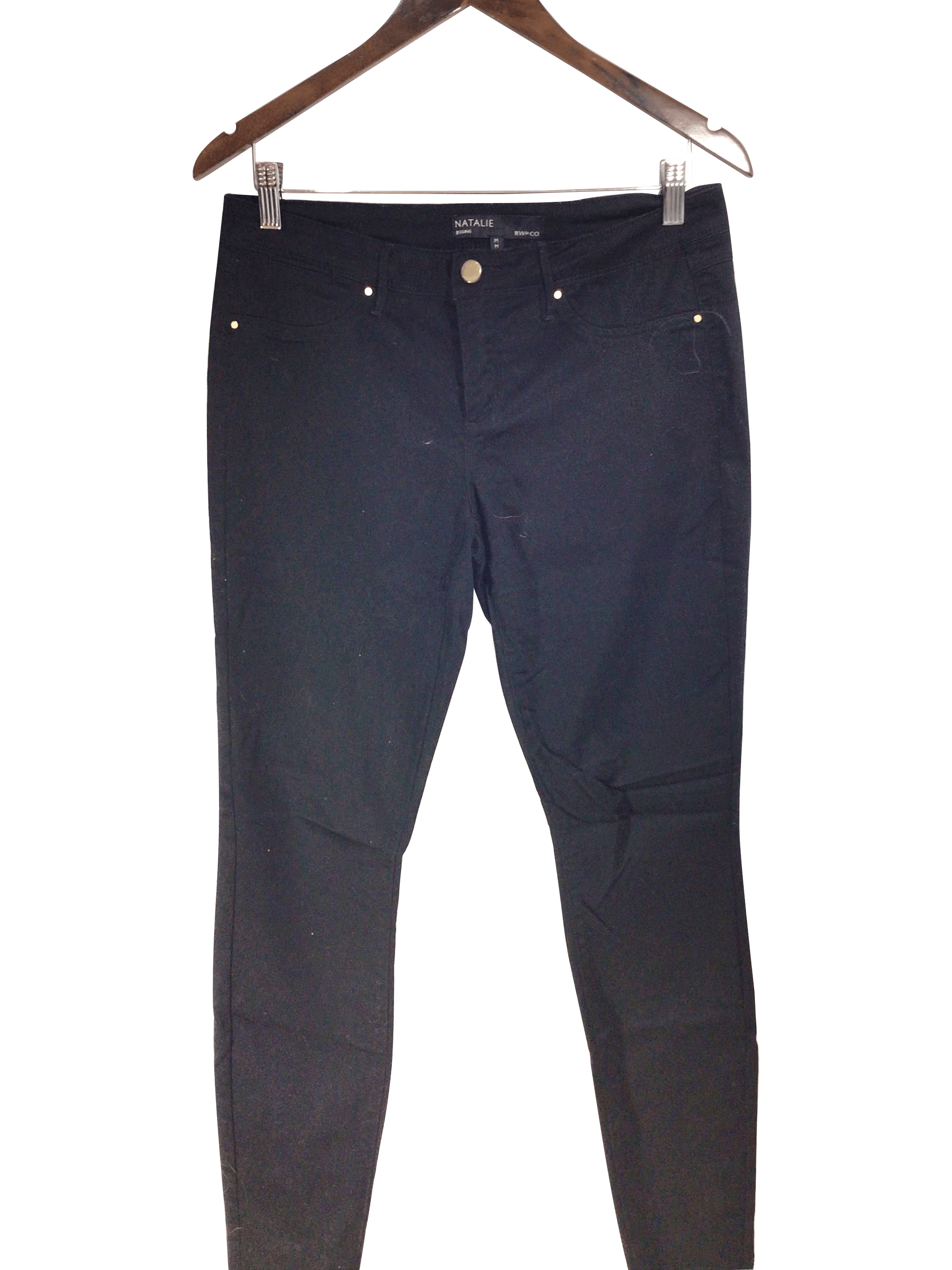 RW&CO Women Straight-Legged Jeans Regular fit in Black - M