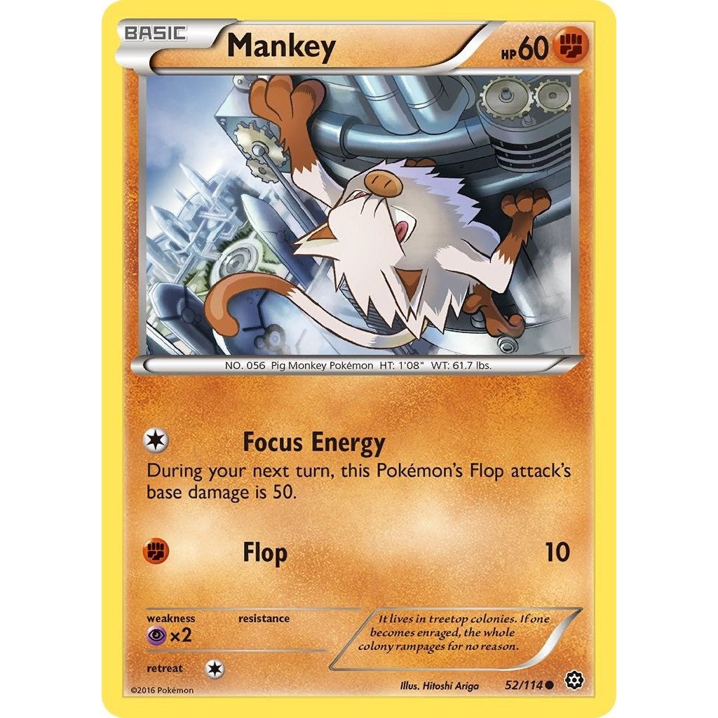Mankey (52/114) (STS)