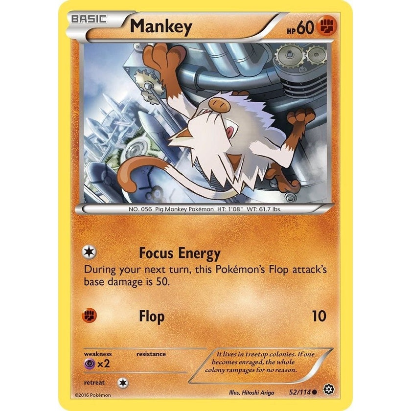 Mankey (52/114) (STS)