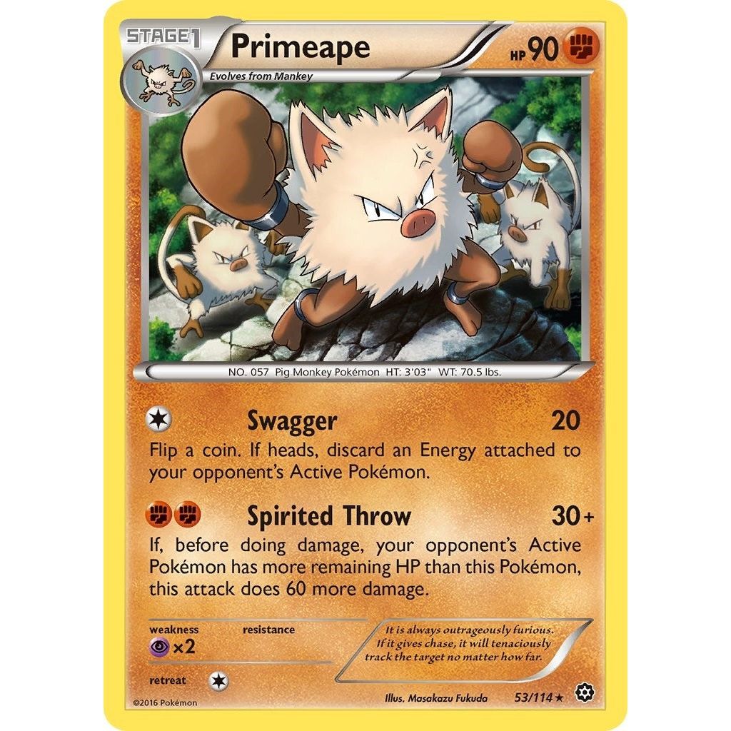 Primeape (53/114) (STS)