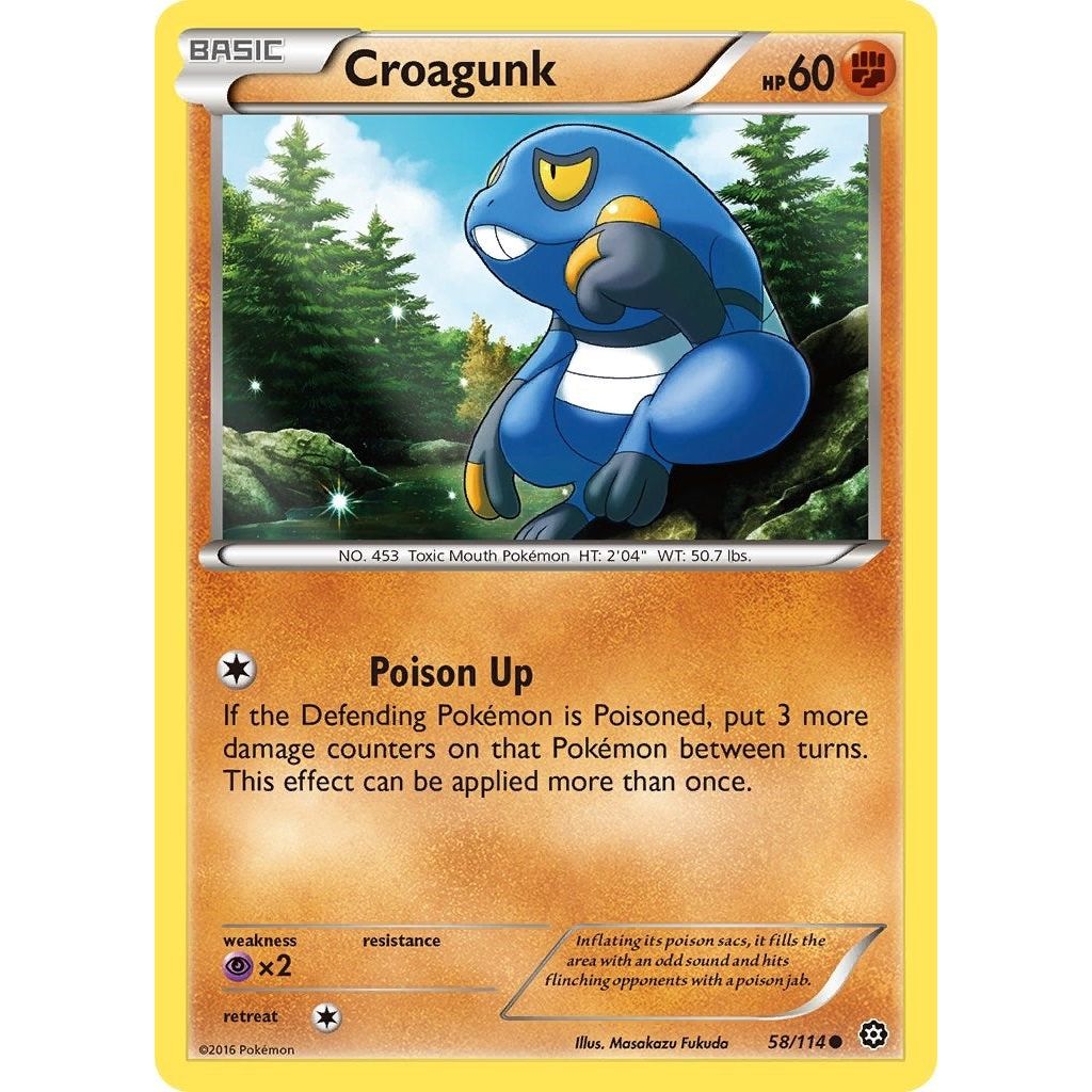 Croagunk (58/114) (STS)