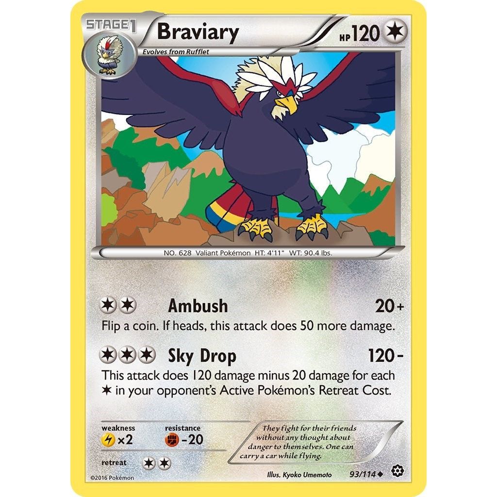 Braviary (93/114) (STS)