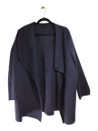 SHEIN Women Coats Regular fit in Blue - 1XL