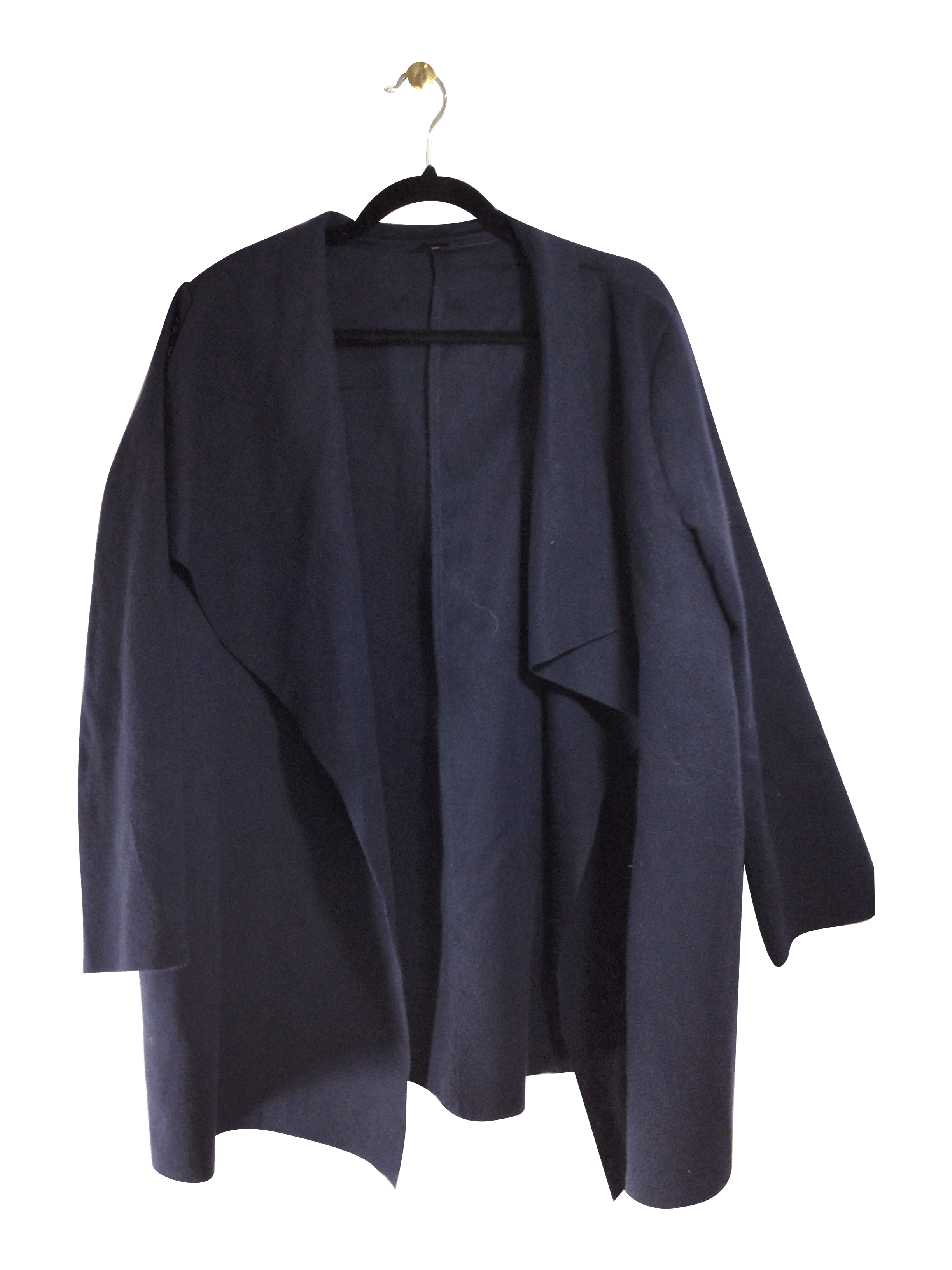 SHEIN Women Coats Regular fit in Blue - 1XL