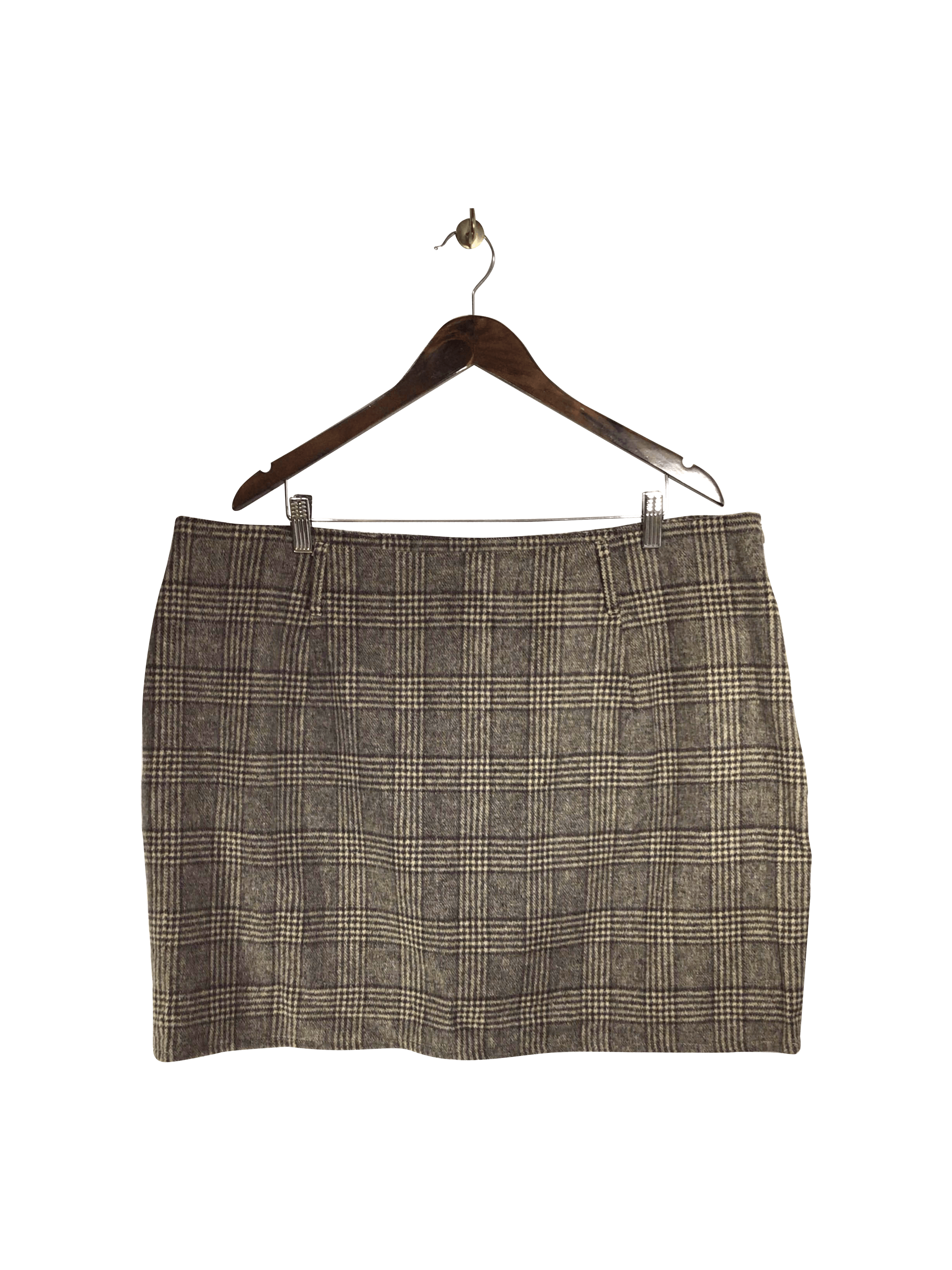 UNBRANDED Women Casual Skirts Regular fit in Brown - 3XL