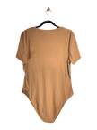 SHEIN Women Bodysuits Regular fit in Brown - 2XL
