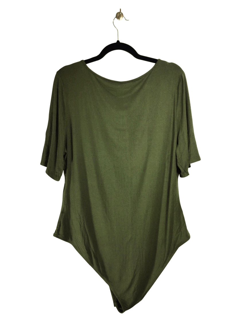 SHEIN Women Bodysuits Regular fit in Green - 4XL
