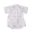 [Pre-Order] Baby Jinbei Romper: Hydrangea Pattern (Cool Grid Weave) (Save 50% in January)
