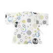 [Pre-Order] Kids' Jinbei Set: Cut Glass Pattern 2-Piece Set (Cool Grid Weave) (Save 50% in January)