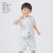 [Pre-Order] Kids' Jinbei Set: Cut Glass Pattern 2-Piece Set (Cool Grid Weave) (Save 50% in January)