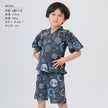 [Pre-Order] Kids' Jinbei Set: Cut Glass Pattern 2-Piece Set (Cool Grid Weave) (Save 50% in January)