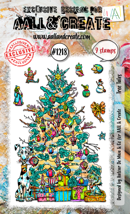 AALL and Create - A6 Stamp Set - Tree Tales