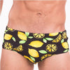 Men's Spandex Swim Boxer Briefs | Flattering Swimwear | S-XXL