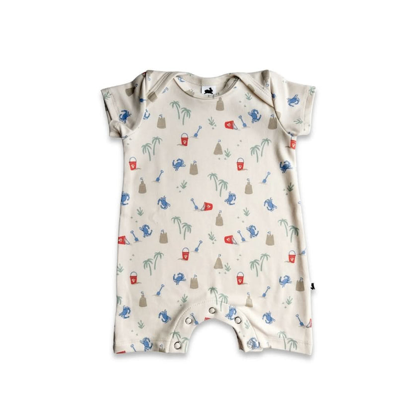 Baby Bamboo Shorts Romper | Digging It