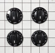 Whirlpool 12200035 Cooktop Burner Knob Kit, 4 Set