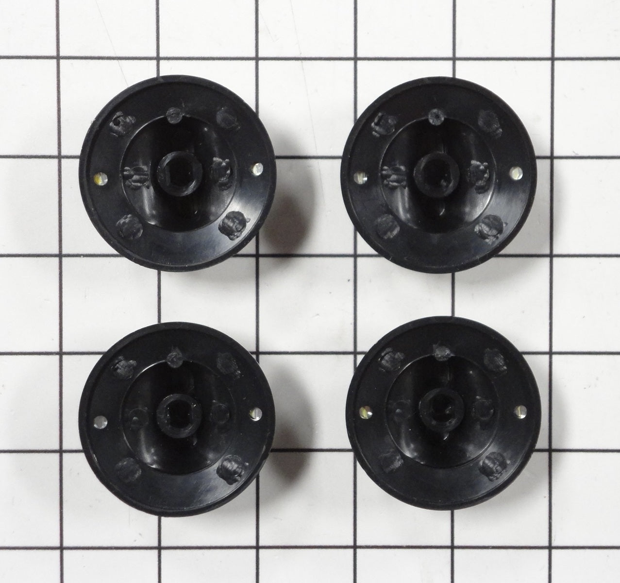 Whirlpool 12200035 Cooktop Burner Knob Kit, 4 Set