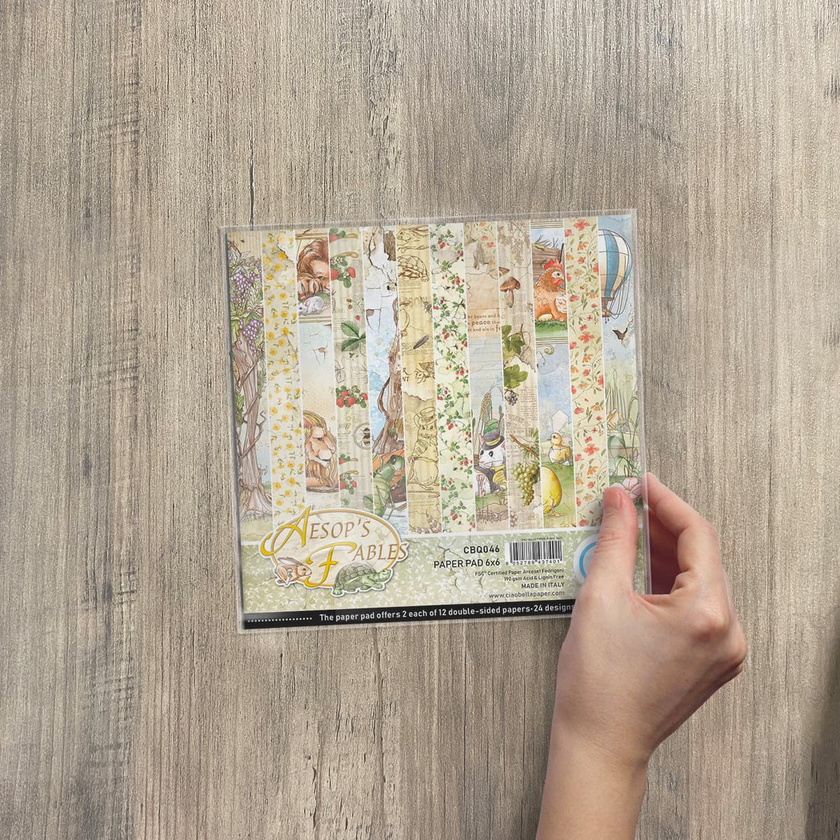 Ciao Bella Aesop's Fables Paper Pad 6