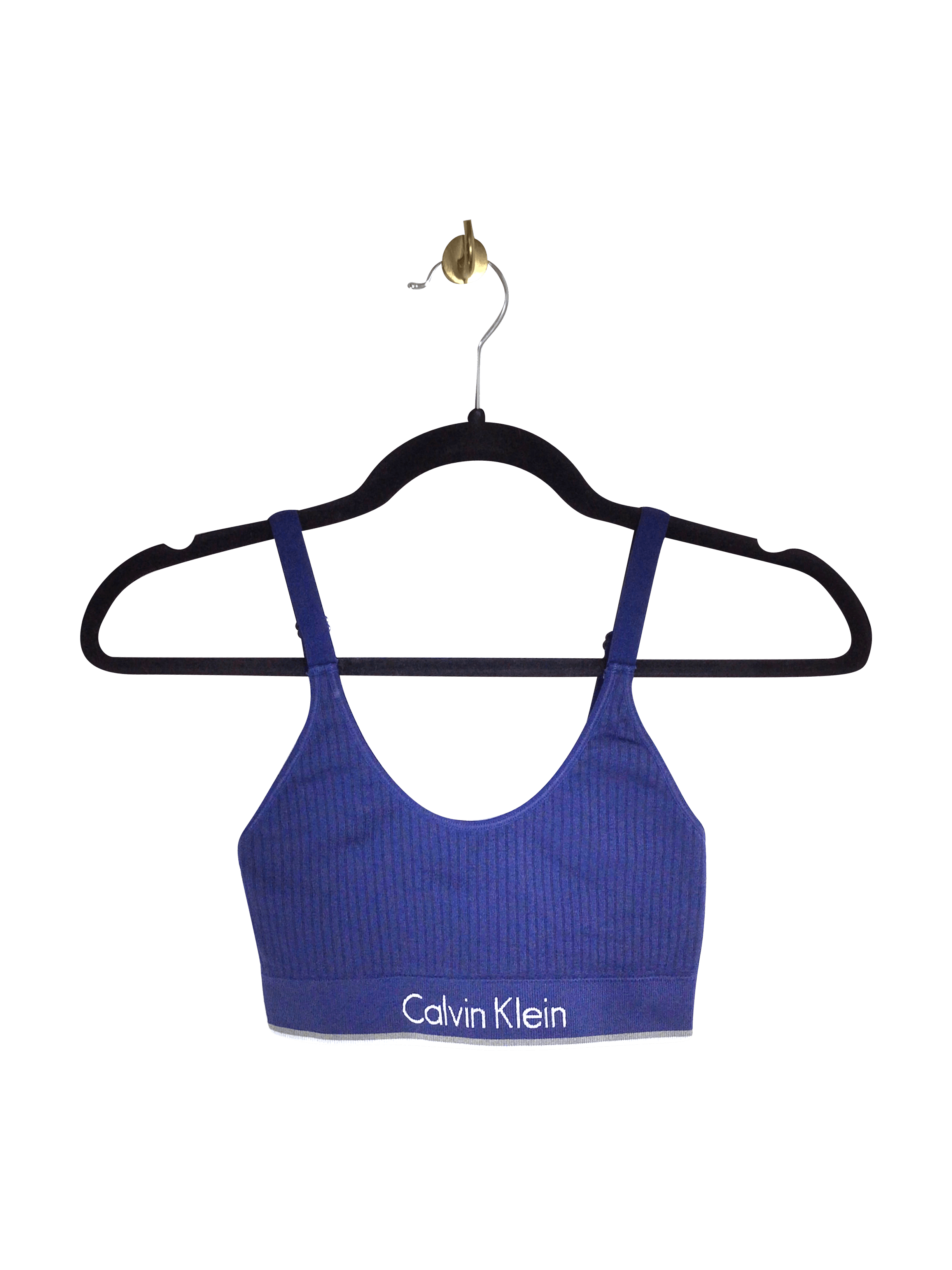 CALVIN KLEIN Women Activewear Sports Bras Regular fit in Blue - XS