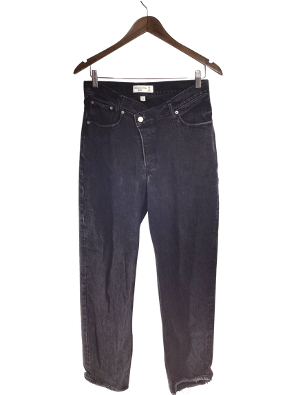 ABERCROMBIE & FITCH Women Straight-Legged Jeans Regular fit in Black - 28