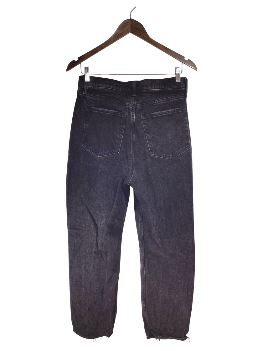 ABERCROMBIE & FITCH Women Straight-Legged Jeans Regular fit in Black - 28