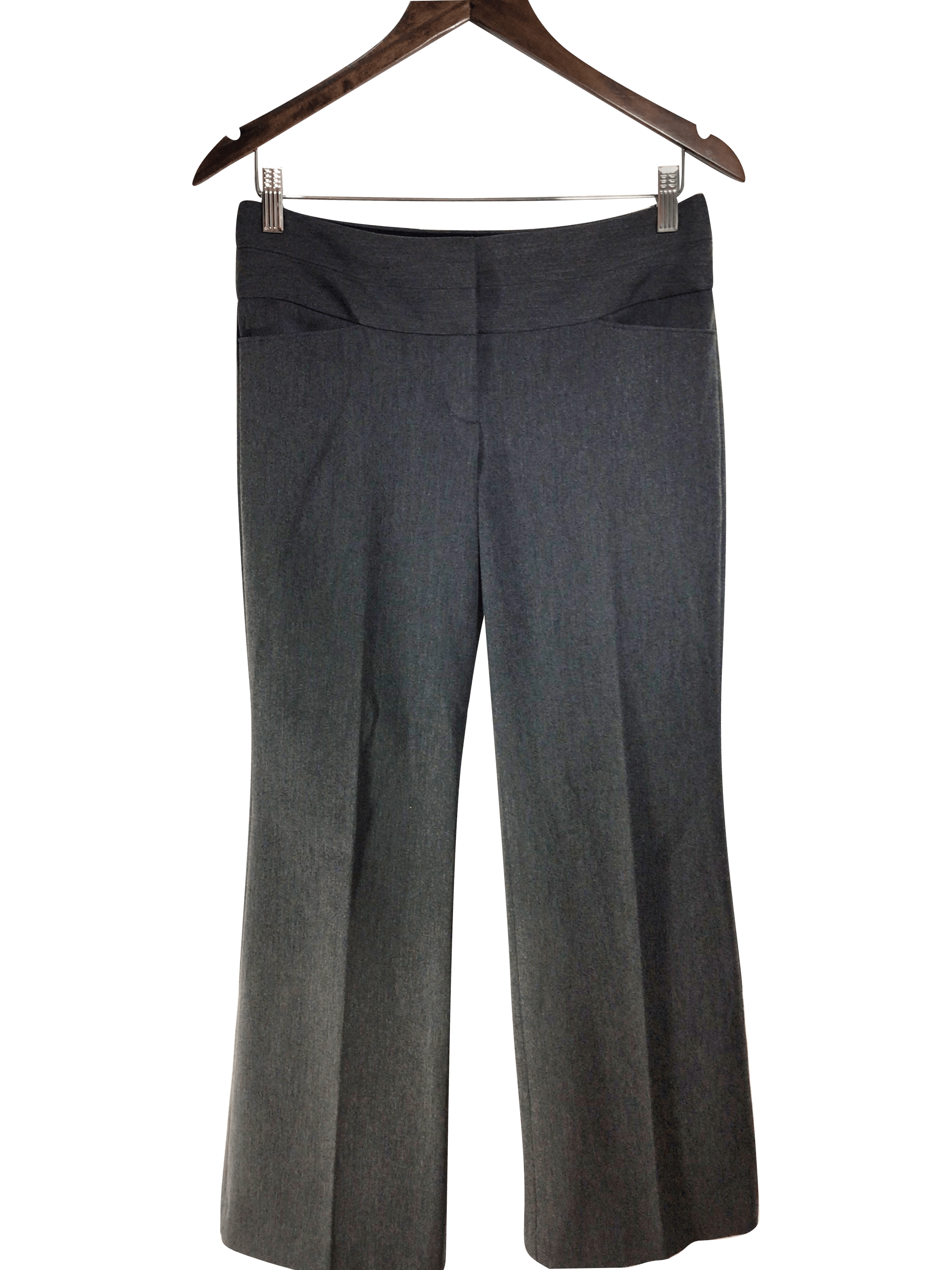 EXPRESS Women Work Pants Regular fit in Gray - 2