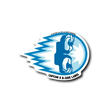 Street Fighter - Hadouken Small Sticker (B-SIDE LABEL)
