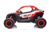 2026 2X24V CAN AM MAVERICK 4X4 2 Seater DELUXE Kids Ride On Car with Remote Control