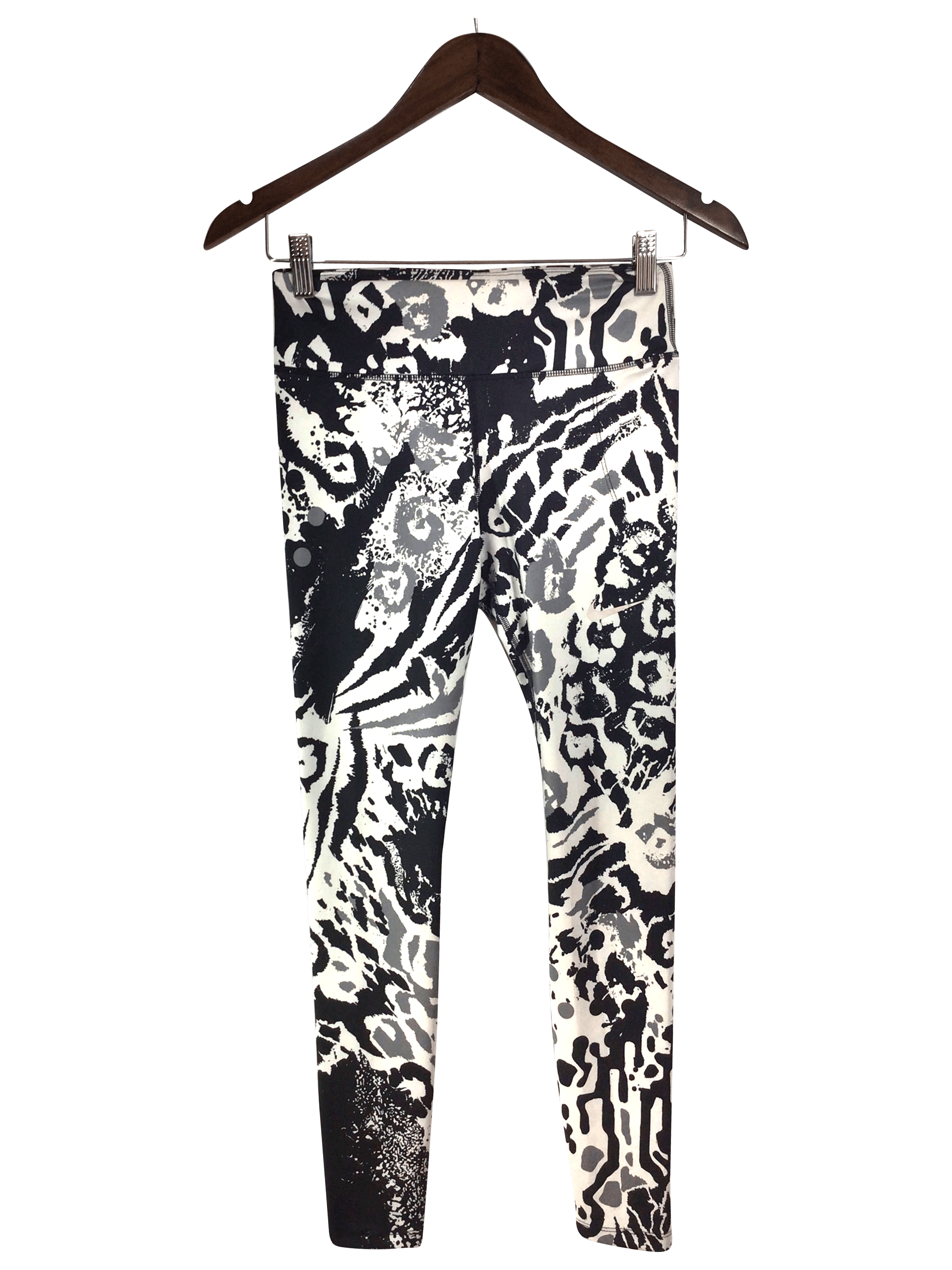 NIKE Women Activewear Leggings Regular fit in White - S