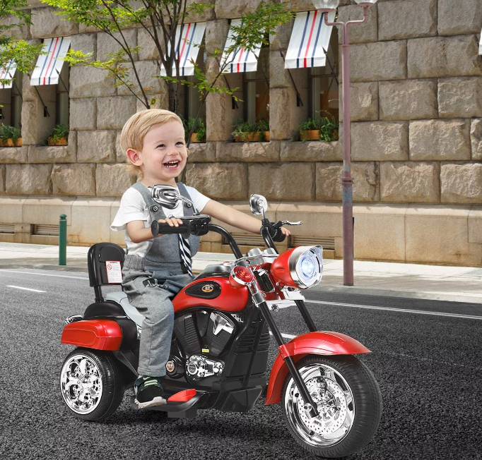 TRICYCLE ÉLECTRIQUE DE STYLE CHOPPER 1 à 4 ans