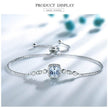 Blue Topaz Birthstone Set – 925 Sterling Silver Jewelry - 4 Piece Set