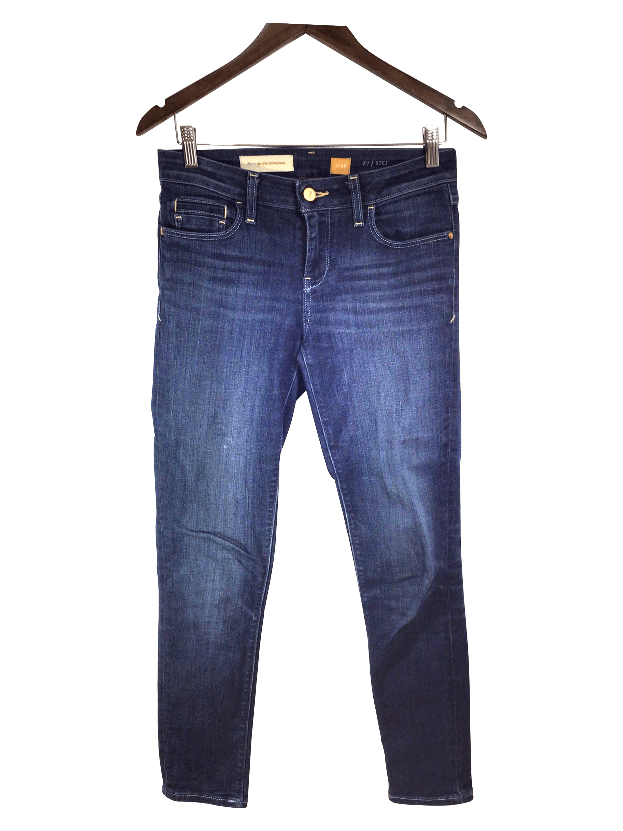 UNBRANDED Women Straight-Legged Jeans Regular fit in Blue - 26
