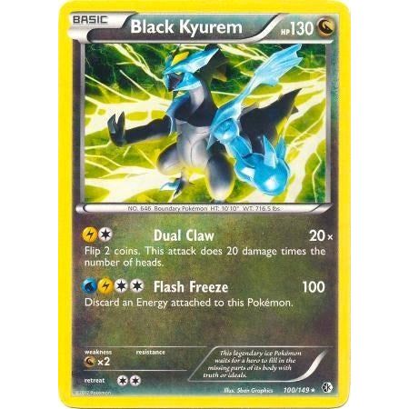 Black Kyurem - 100/149 (BW Boundaries Crossed) (100/149) (PR)