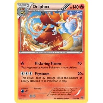 Delphox - 13/124 (XY Fates Collide) (013/124) (PR)