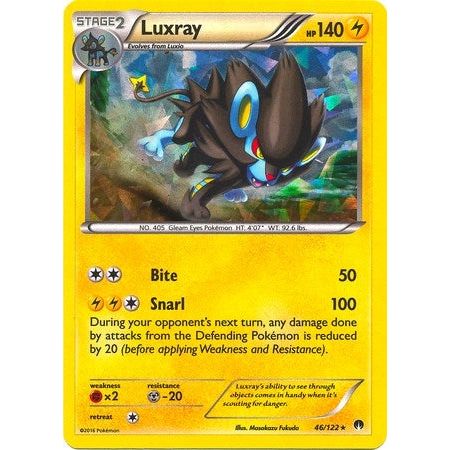 Luxray - 46/122 (Cracked Ice Holo) (046/122) (PR)