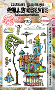 AALL and Create - A6 Stamp Set - La Maison De Abs