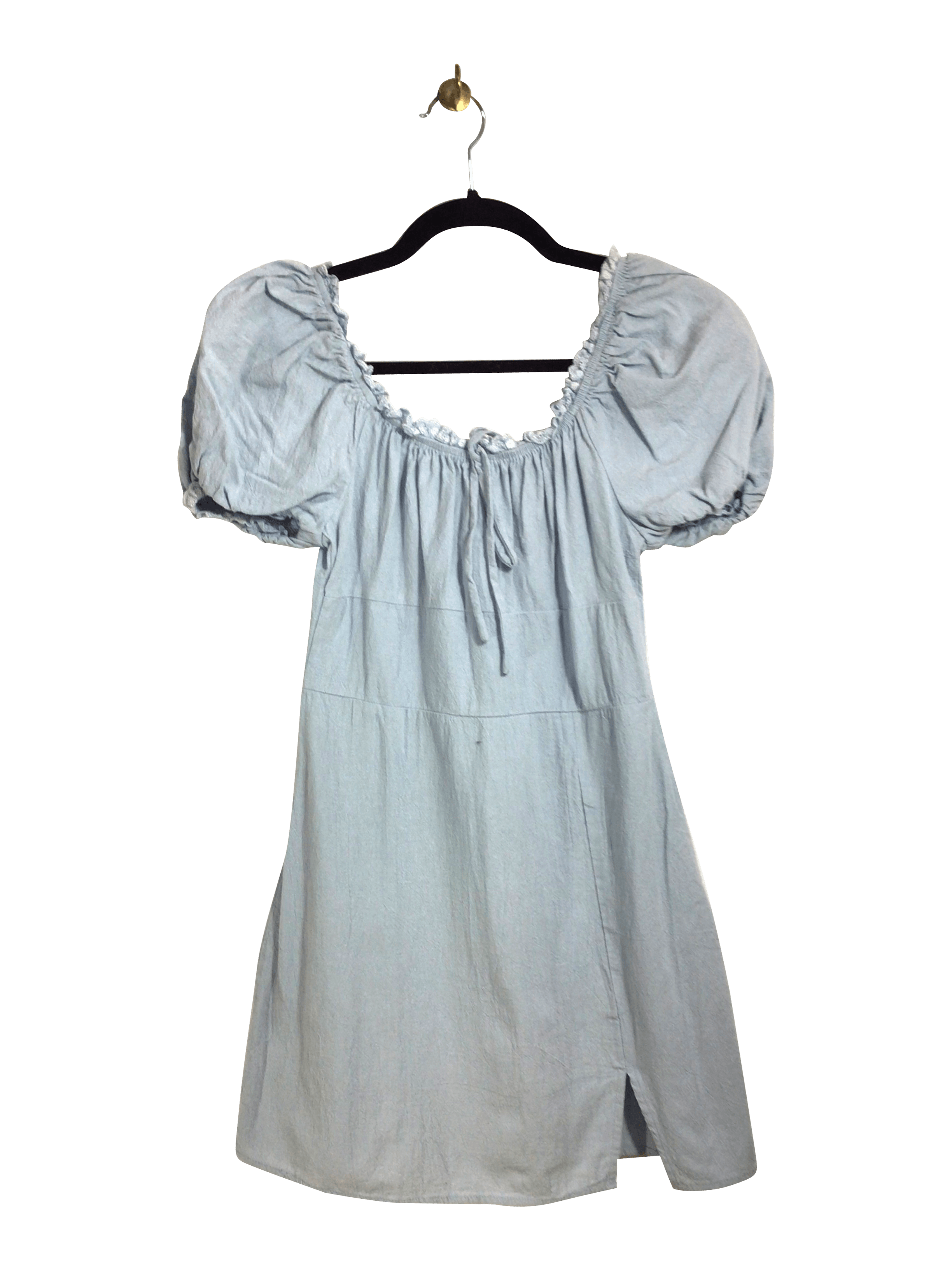SHEIN Women Shirt Dresses Regular fit in Blue - XS