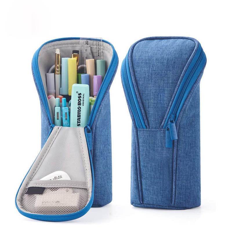 School Stationery Case Organizer Bag Pen Cute Pencil Pouch