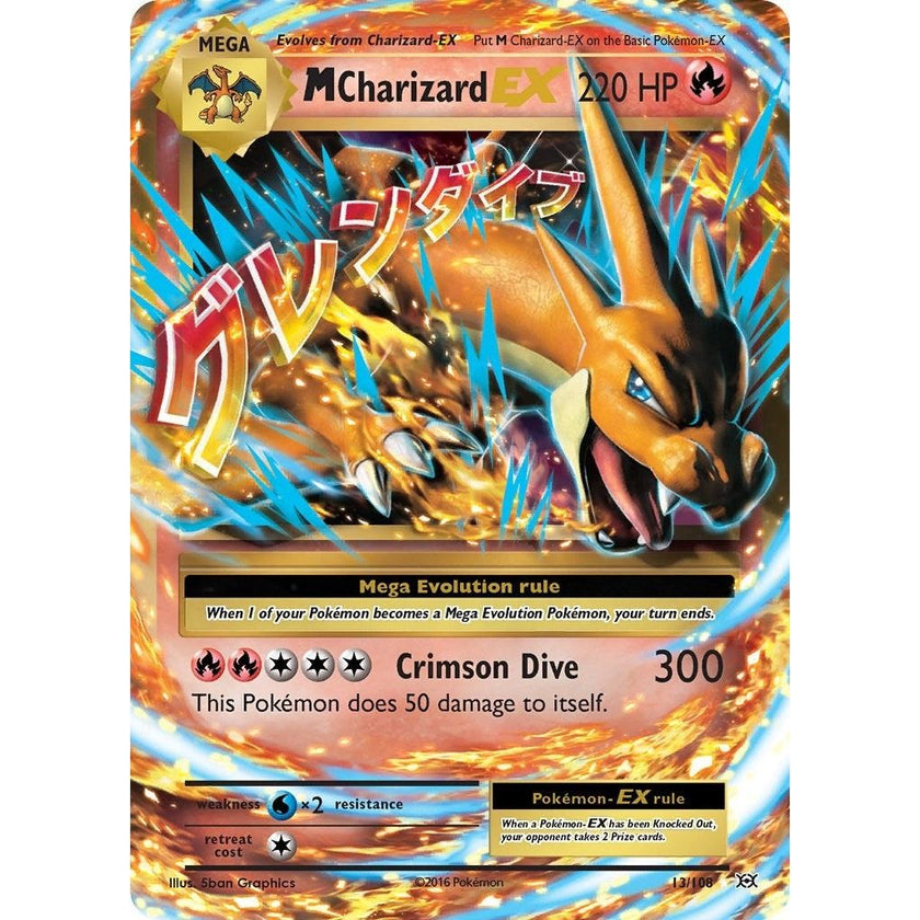 M Charizard EX (13/108) (EVO)